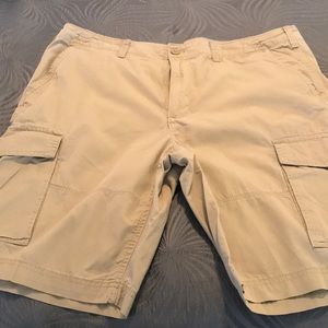Tan Cargo Shorts